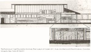 Taliesin drawing. The Frank Lloyd Wright Foundation Archives (The Museum of Modern Art | Avery Architectural and Fine Arts Library, Columbia University, New York), 1104.011.